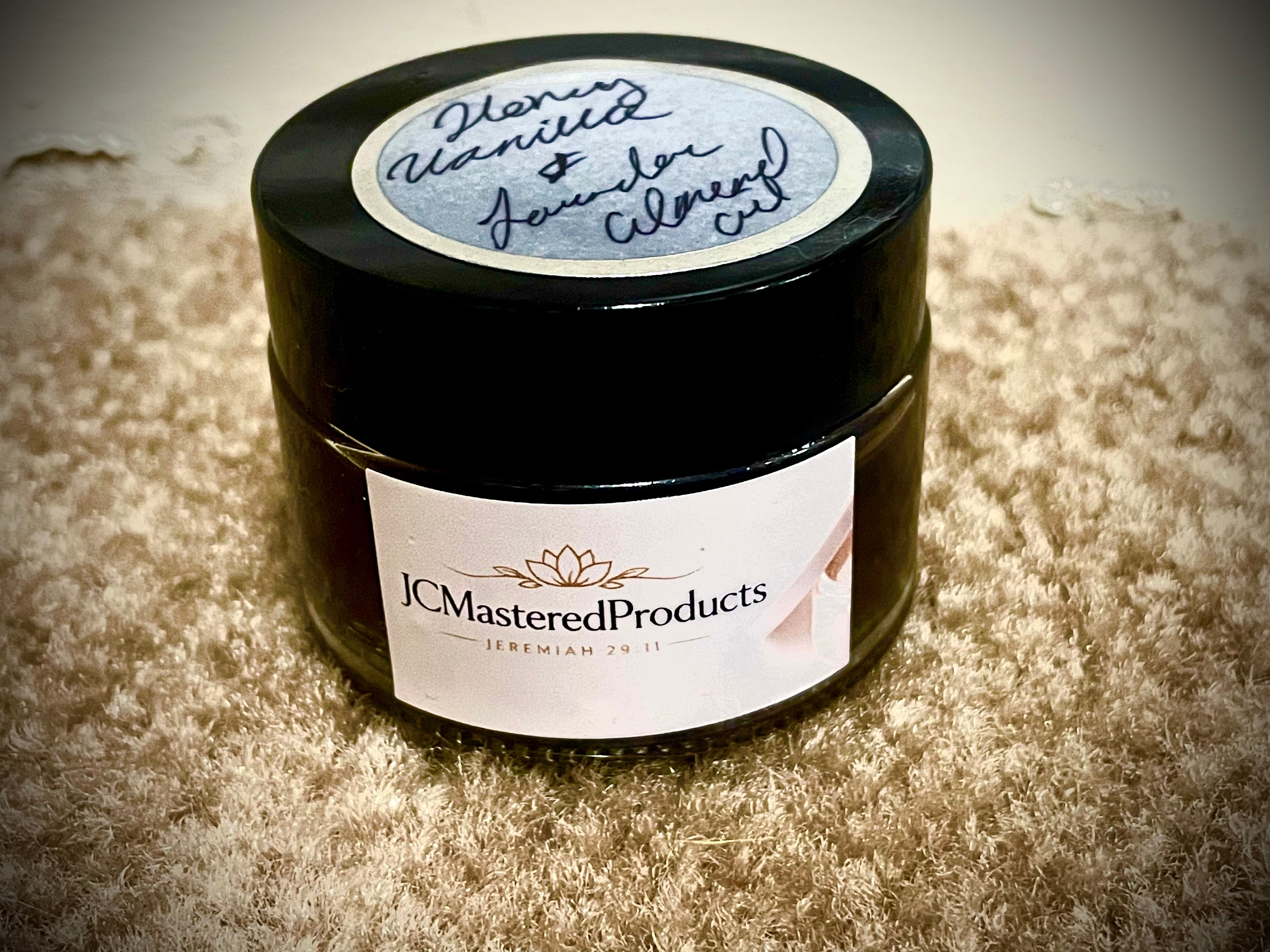 Honey Brown Sugar Scrub- Vanilla Lavender 4oz